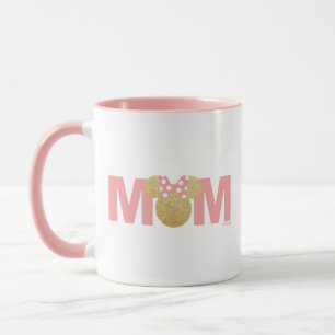 Mug Minnie Mouse Or et rose - Maman