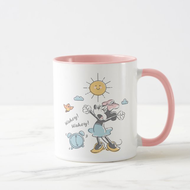 Mug Minnie Mouse | Réveil du matin (Droite)