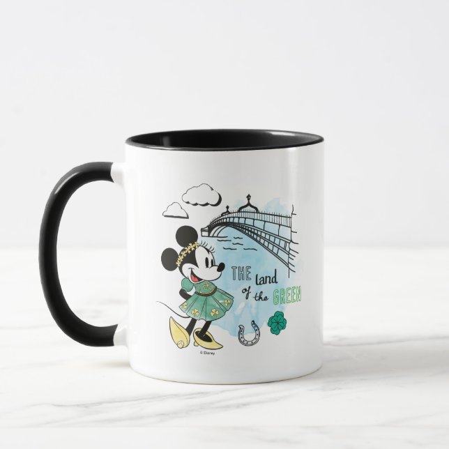 Mug Minnie Mouse | Saint Patrick's Day - Pays du Gre (Gauche)