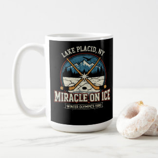 Mug Miracle sur glace à Lake Placid NY 1980 Hockey vin