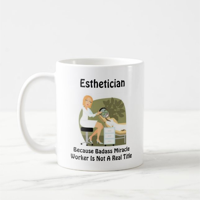 Mug Miracle Worker Esthéticien (Gauche)
