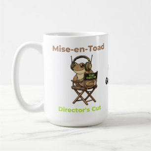 Mug Mise-en-Toad Director’s Cut Cinéma Pun Toad Art