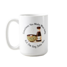 Miso Salty, Soy Into You - Caricature Pun Alimenta
