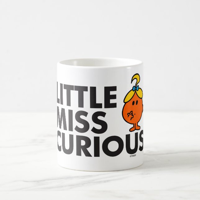 Mug Miss Curious | Black Lettering (Centre)