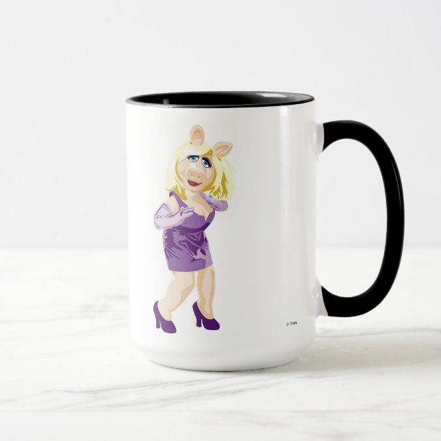 Mug Miss Piggy Disney, Muppets (Droite)
