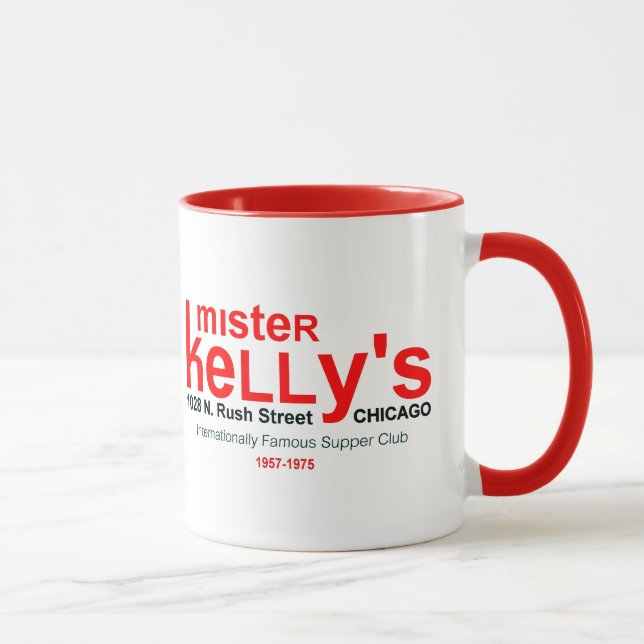 Mug Mister Kelly's Supper Club, Rush St., Chicago, IL (Droite)