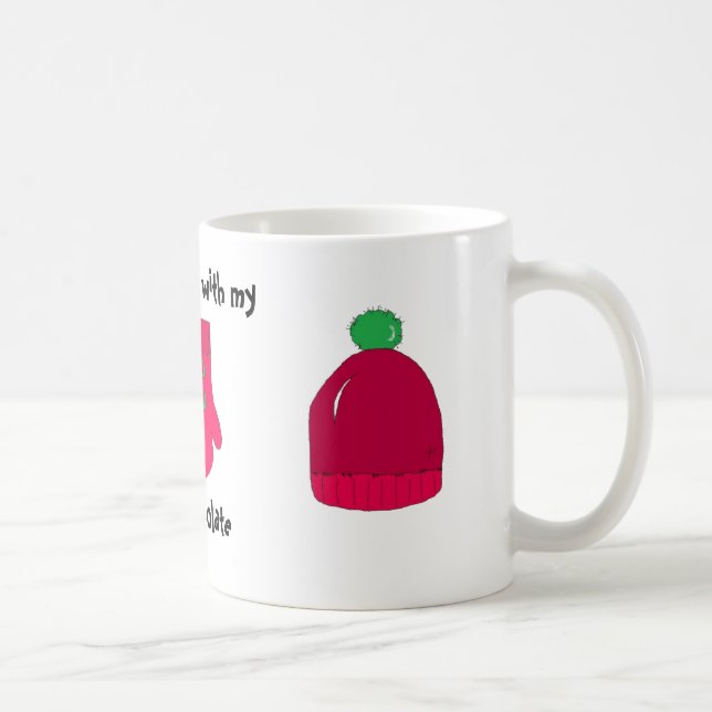 Mug Mittens et toque d'hiver (Droite)