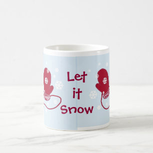 Mug Mittens Rouges - Laissez Neiger