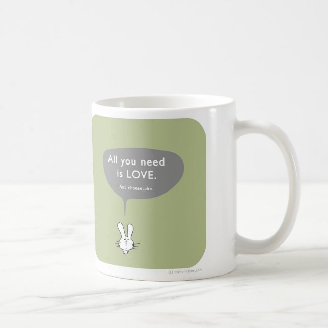 Mug MJ1557 tout que vous avez besoin est gâteau au (Droite)