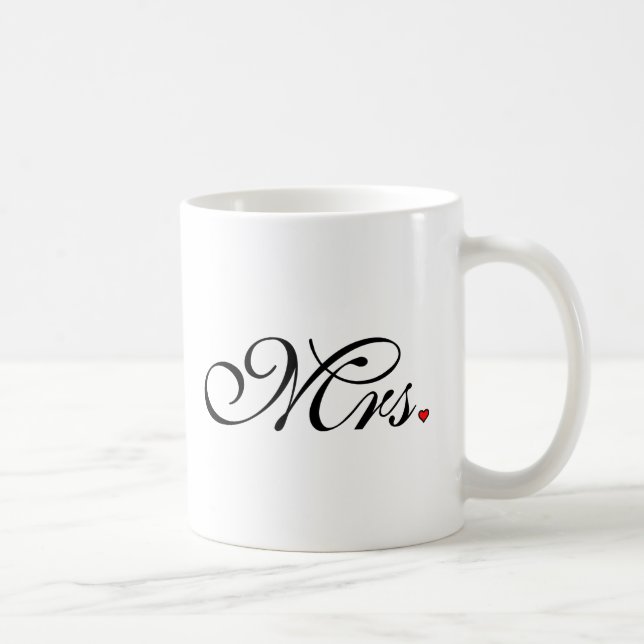 Mug Mme Femme A Épousé Ses Nouvelles Maisons (Droite)