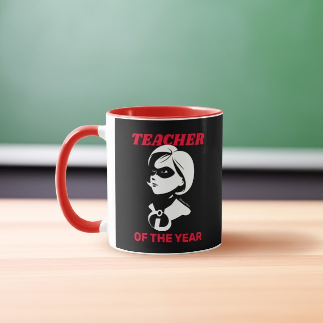 Mug Mme Incroyable | Professeur de l'année (Mug on desk)