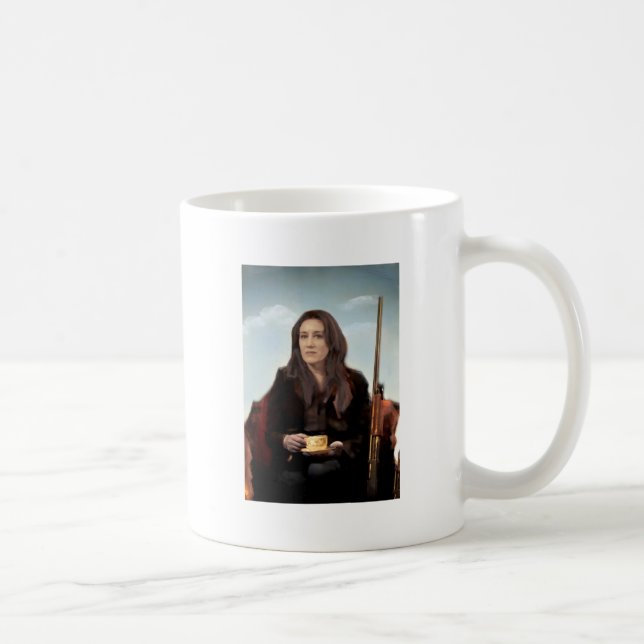 Mug Mme orpheline S - féministe frais du noir | (Droite)