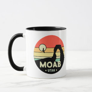 Mug Moab Utah Vintage Desert Sunset Retro Souvenir 60s