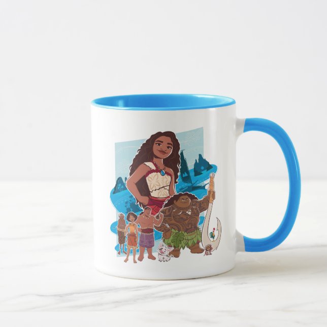 Mug Moana & Crew vole au-delà de l'Horizon (Droite)