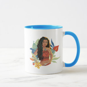 Mug Moana Live Action Portrait de Canoë Tropical