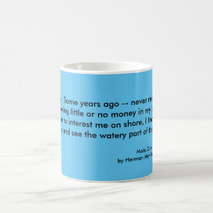 Mug, Moby Dick, "Call me Ishmael" Coffee Mug