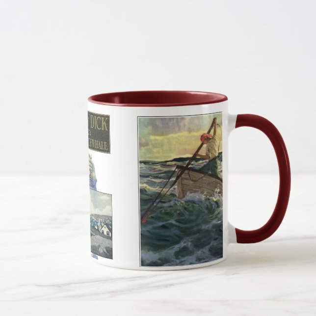 Mug Moby Dick ou la baleine blanche #4 (Droite)