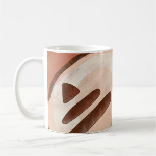 Mug Mod Retro Abstrait rusteux Terre au milieu du siè