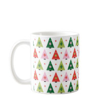 Mod Retro Arbres de Noël du milieu du siècle Vert 