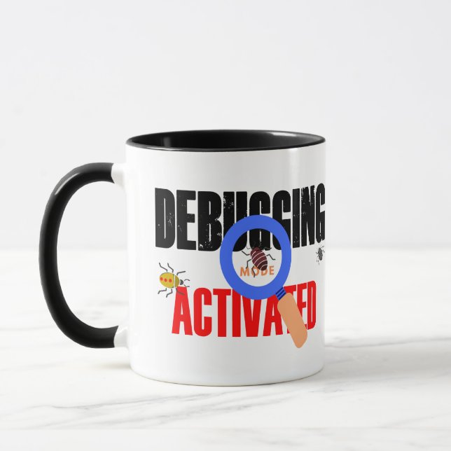Mug Mode de débogage de la programmation Cobol activé (Gauche)
