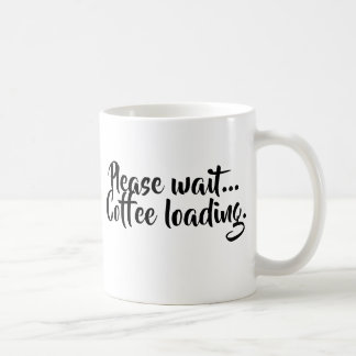 Mug Mode de recherche sur le chargement de café