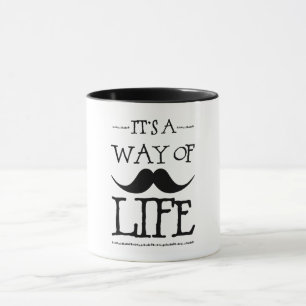 Mug Mode de vie Moustache