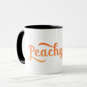 Mug Mode Graphique Rétro Vintage PEACHY