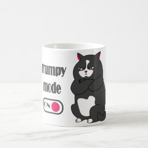 Mug Mode grumeux sur drôle de gros chat