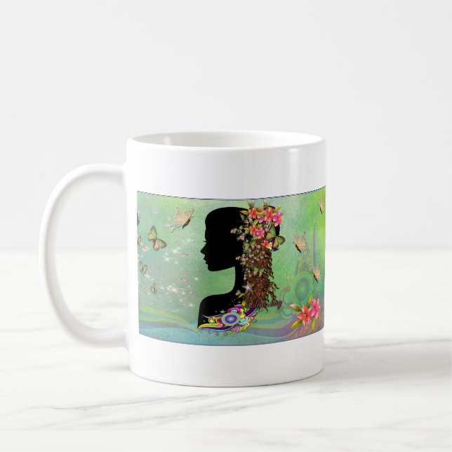 Mug Mode Imaginaire pour dames (Gauche)