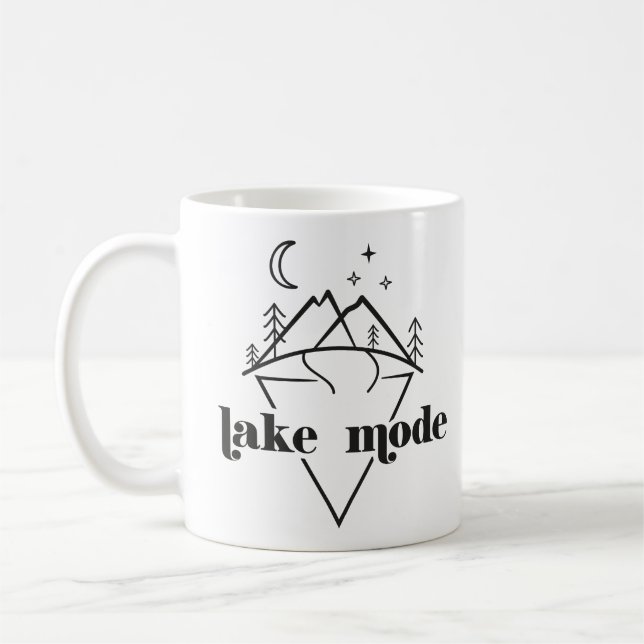 Mug Mode lac Boho moderne (Gauche)