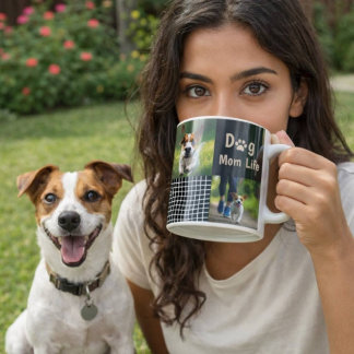 Mug Mode Maman Chien Activé Design Moderne pour Amoure