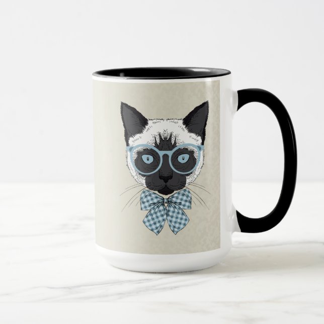 Mug Mode Smart de chat siamois (Droite)