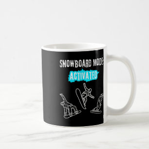 Mug Mode snowboard activé
