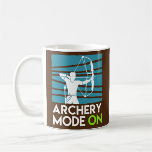 Mug Mode tir à l'arc sur arc composé Archer