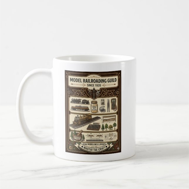 Mug Model Railroading Guild - Master of the Miniature  (Gauche)