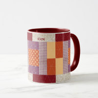 Modèle de bloc de patchwork "Boîte de crayons"