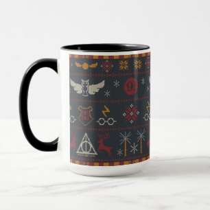 Mug Modèle de broderie au point de croix sur le thème 