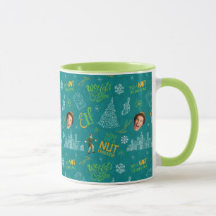 Mug Modèle de citation sarcelle de Buddy l'elfe