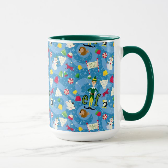 Mug Modèle de dessin animé de Buddy l'elfe (Droite)