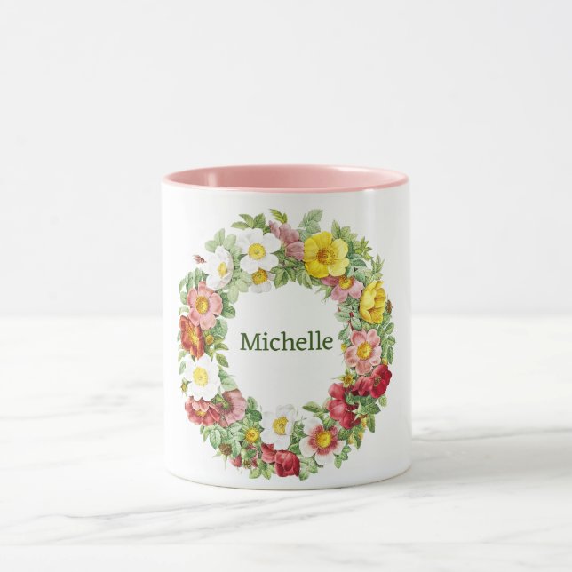 Mug Modèle de germes floraux au printemps (Centre)