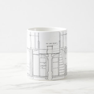 Mug Modèle de phare d'Absecon