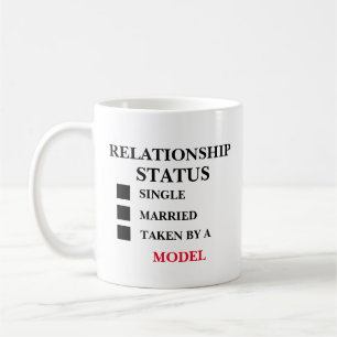 Mug Modèle de statut de relation