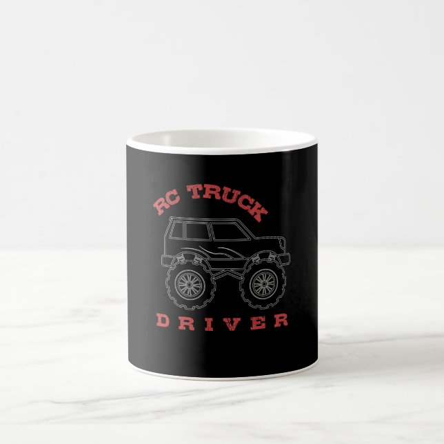 Mug Modèle de voiture de chauffeur de camion RC (Centre)