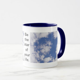 Mug Modèle d'images Cloud Stars