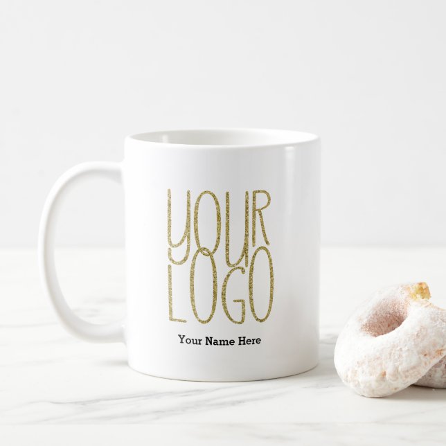 Mug Modèle du logo promotionnel personnalisé pour les  (Avec donut)
