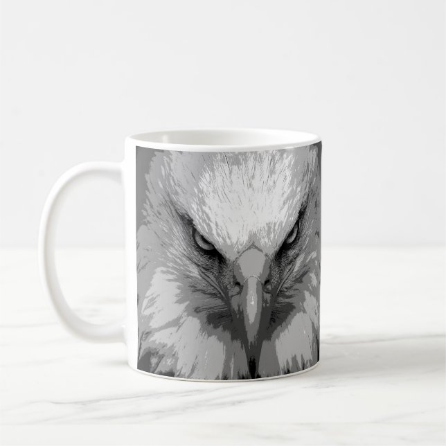 Mug Modèle en chef Eagle Pop Art (Gauche)