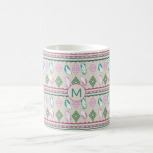 Mug Modèle ethnique du sud-ouest de plumes