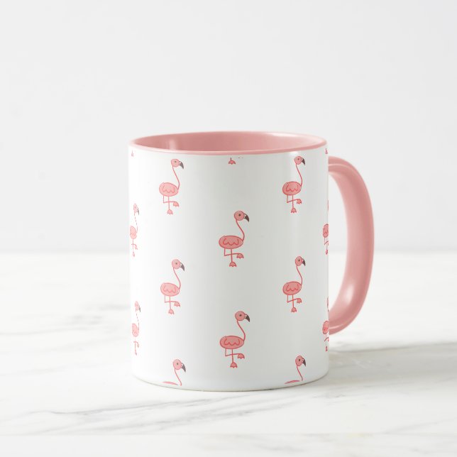 Mug Modèle flamant (Devant droit)