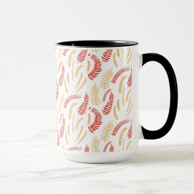 Mug Modèle floral (Droite)