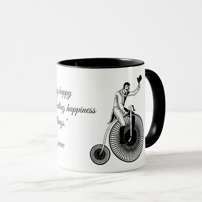 Mug Modèle T Penny Farthing Classic - Motivationnel (Devant droit)